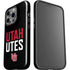 University of Utah Interlocking U iPhone 15 Pro Impact Case
